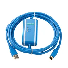 USB-SC09-FX кабель с изоляцией подходит FX все серии PLC Кабель для программирования Adapte