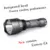 Gray Convoy C8 Cree XML2 U2-1A  LED Flashlight,torch,lantern,lanterna bike ,self defense,camping light, lamp,for bicycle,7135*8
