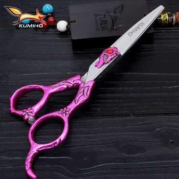 

KUMIHO 2017 new stype hair cutting scissors Japan 440C hair cutter hair shear professional hairdressing scissors quick supply