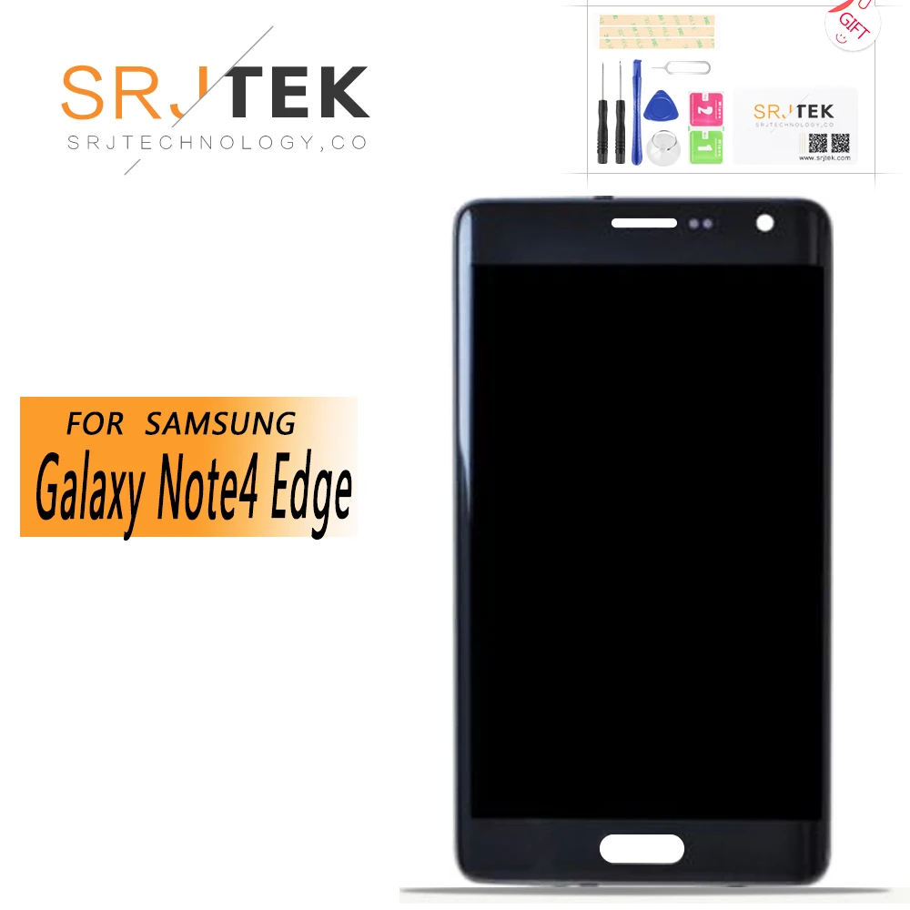 

ORIGINAL SUPER AMOLED 5.6'' For Samsung Galaxy Note 4 edge N915 N9150 N915F LCD Display Touch Screen Assembly Replacement