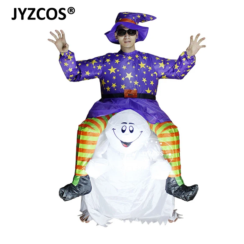 Halloween Scary Suit Inflatable Illusion Skull Adult Halloween Costumes for Women Men Cheap Ghost Skeleton Fancy Dress Halloween Scary Suit Inflatable Illusion Skull Adult Halloween Costumes for Women Men Cheap Ghost Skeleton Fancy Dress
