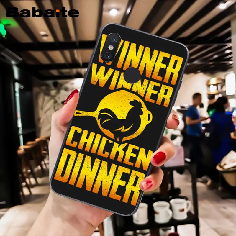 Чехол для телефона Babaite Playerunknown's Battlegrounds PUBG Xiaomi MiA1 A2 lite F1 Redmi8 6A 4X 5Plus S2 Note7 8Pro 5A