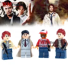 Строительные блоки странные вещи супер герои 80 шт./лот WM6004 майка Лукас будет Дастин Eleven образование игрушки для детей подарок
