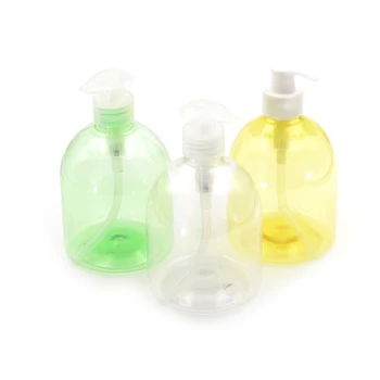 

500ML empty Bottles Plastic Bathroom Liquid Dispenser Hand Pump Shampoo Lotion Containers Cleanser