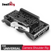 SmallRig Camera Video Shooting Universal Shoulder Pad with Drop-In Baseplate (Manfrotto) for Sony FS7, Ursa Mini Camcorder 2078 SmallRig Camera Video Shooting Universal Shoulder Pad with Drop-In Baseplate (Manfrotto) for Sony FS7, Ursa Mini Camcorder 2078