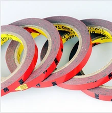 3M Double faced Acrylic Foam Adhesive Double Sided Tape Tape 10mm Auto Special Sponge Puffs Glue Car Decals Decoration