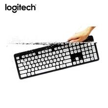 Оригинальная Проводная игровая клавиатура logitech K310, водонепроницаемая мультимедийная клавиатура teclado gamer, эргономичная клавиатура klavye clavier для ПК