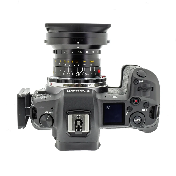 PEIPRO LM-EOS R адаптер для объектива Марко кольцо объектив преобразователь для Leica M Крепление объектива для Canon EOS R RP камер