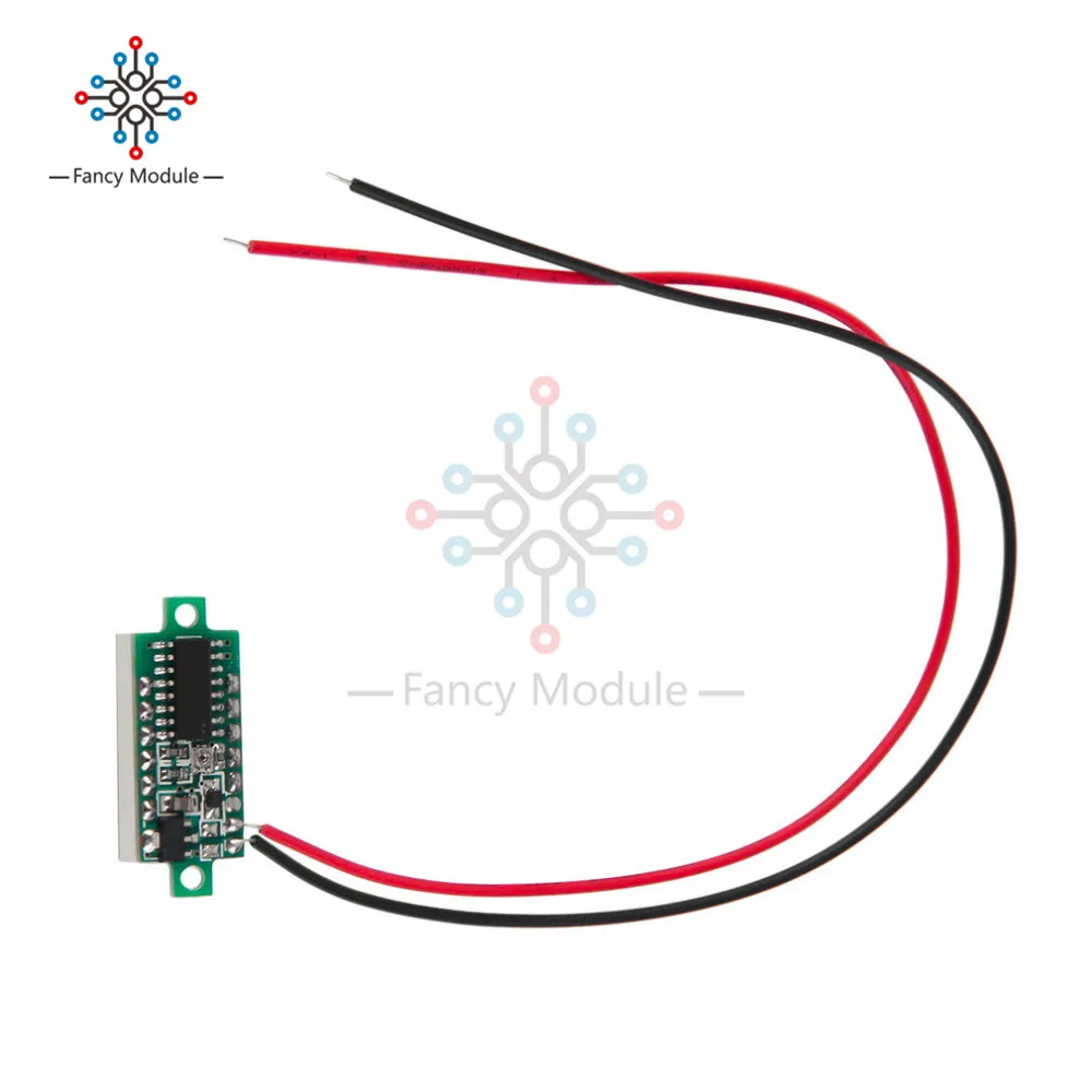 DC 4,7~ 32 В 3-цифра Дисплей Вольтметр 0,36 дюйма мини светодиодный цифровой вольтметр Зеленый Панель Напряжение метр