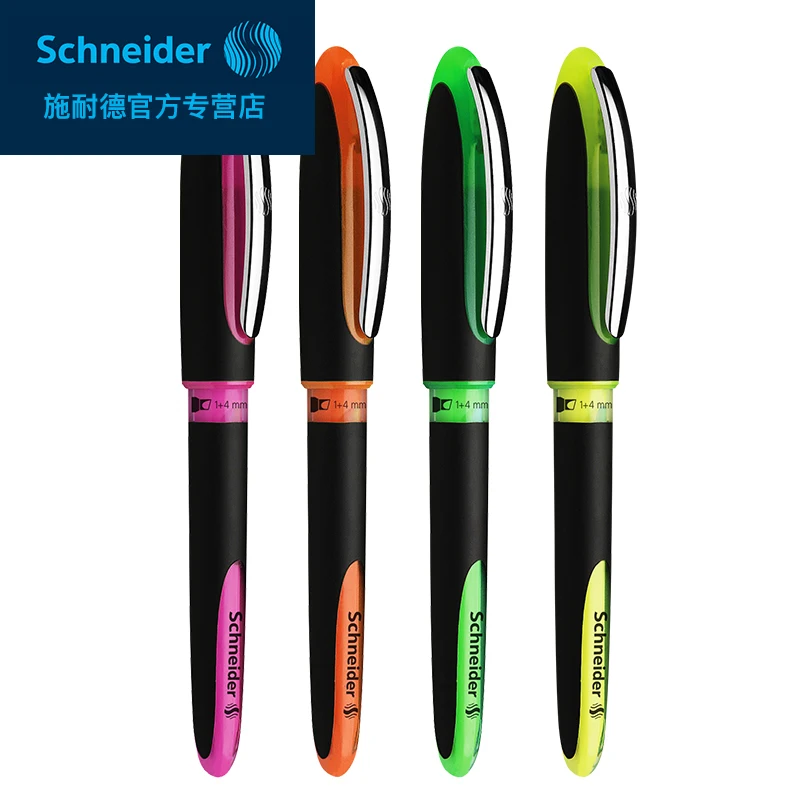 

Germany SCHNEIDER Interplanetary ONE Highlighter Marker Pen High Capacity Highlighter Student Business Office 1PCS