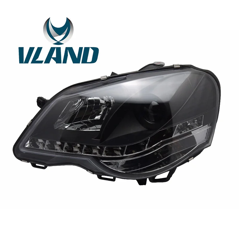 Автомобильная лампа VLAND для POLO 2005 2006 2007 2008 2009 2010 2011 светодиодная H7 биксеноновый
