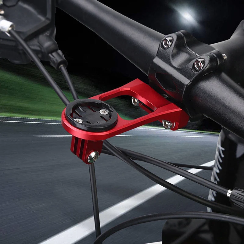 

Universal Out Front Bike Computer Mount, Handlebar Bracket Cycle Cellphone/Flashlight/Action Camera Holders