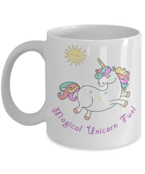 

Magical Unicorn Fuel - 11oz Coffee Mug Tea Cup Gifts