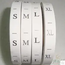 Размеры label вшивным ярлыком моющийся прочный Цвет для одежды торговой марки оптовый склад S/M/L/ XL/XXL/XXXL