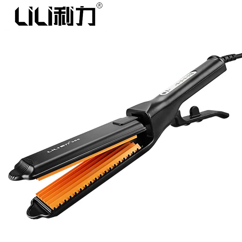 

LILI Professional Electronic Hair Curler Straightener Flat Irons Ceramic Coating Straightening Styling Tools Curling Chapinha