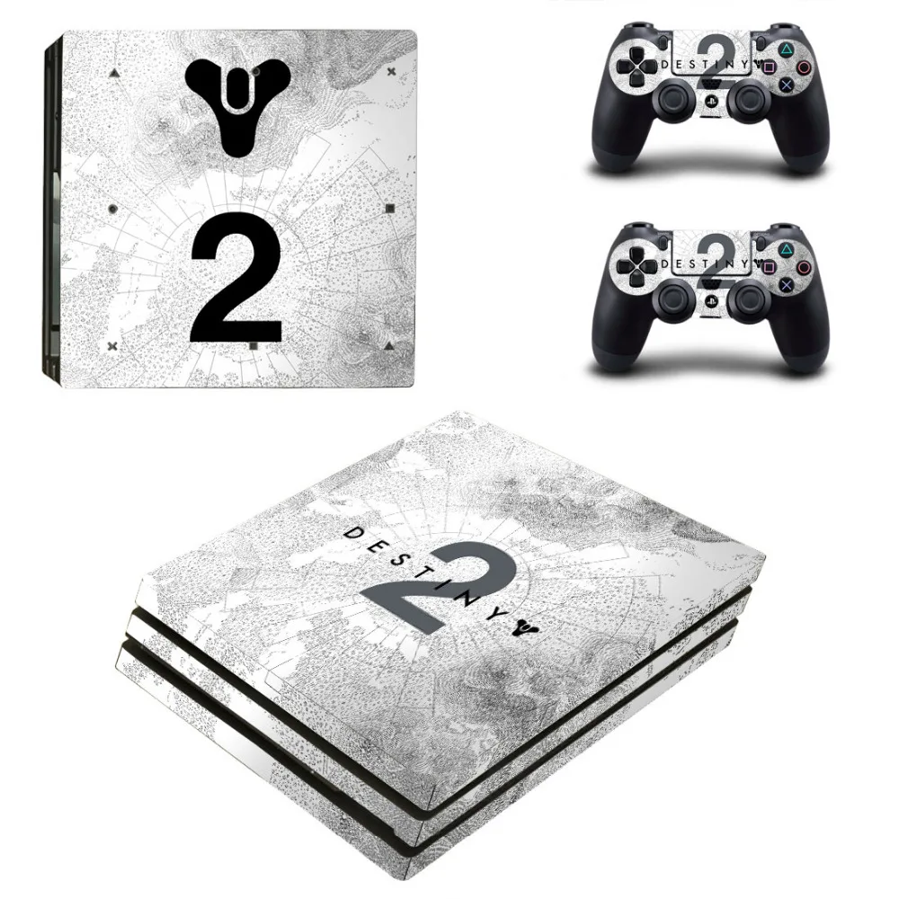 Destiny 2 PS4 Pro кожи наклейки для Sony PlayStation 4 консоли и контроллеры Dualshock наклейки|stickers