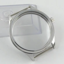 44 мм часы Parnis стерильный чехол fit eta 6498 6497 ручной обмотки едят движение