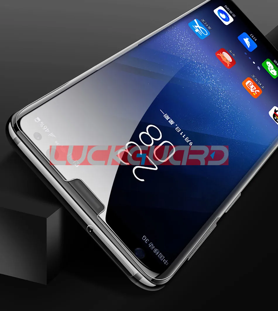 2 шт. для samsung Galaxy S8 S9 Note 8 9 10 Plus S10 e S7 edge закаленное стекло УФ жидкий клей полное покрытие защита экрана 9H пленка