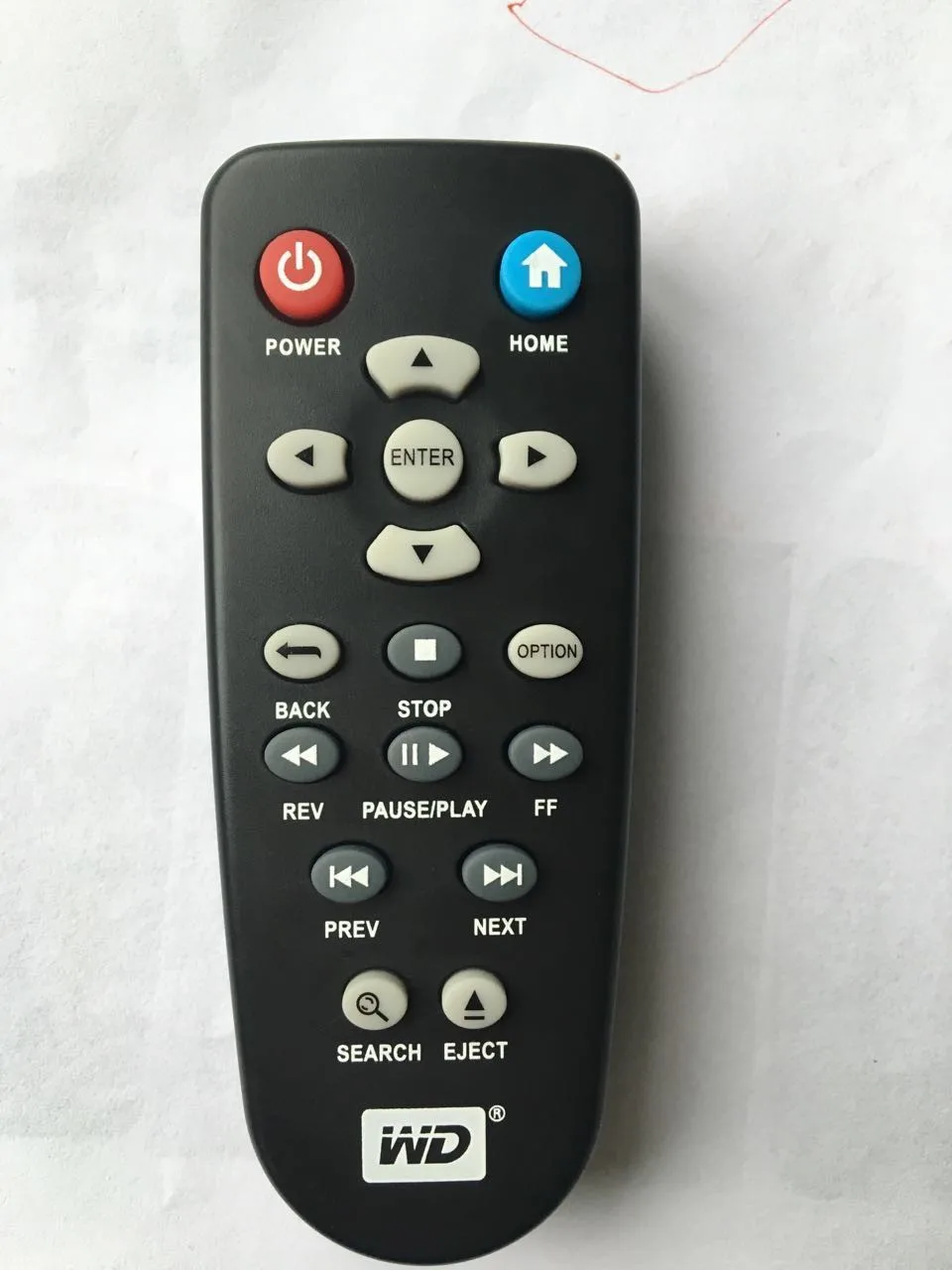 New Replacement (Remote) Control Fit For WD TV Western Digital WDTV Live TV Plus Mini HD Hub