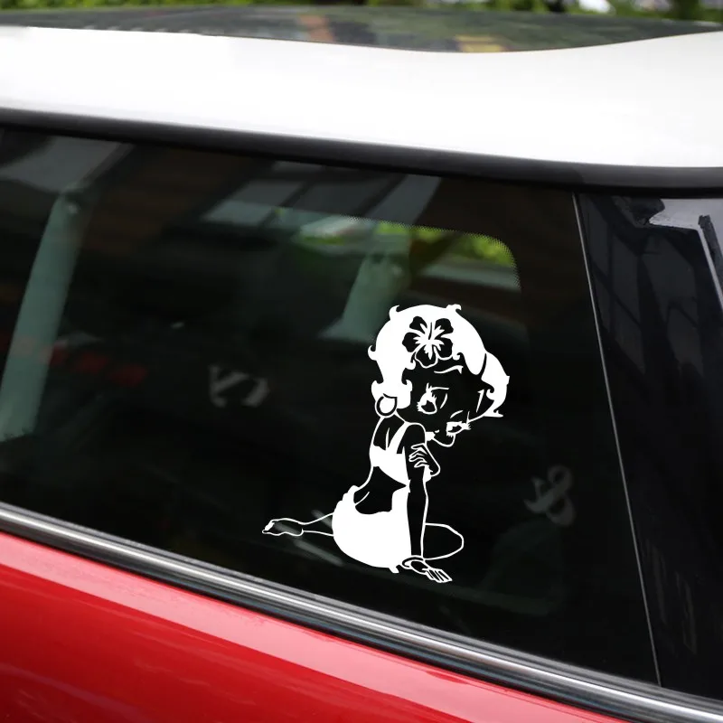 12 2 см * 15 6 3D стикер для стайлинга автомобиля s Betty Boop модный декоративный