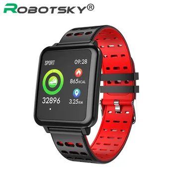 

T2 Smart Bracelet Waterproof Heart Rate Monitor Fitness Tracker Smartband Push Message Call Reminder Clock Men Sport Smart Watch