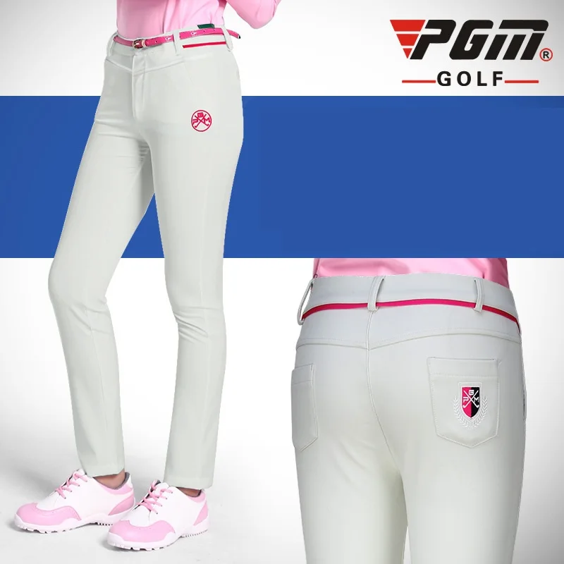 Calças de Golfe Feminino Calças Finas Outono Inverno Comprimento Total Pant Esporte Golfs Vestuário Aa51865 Pgm