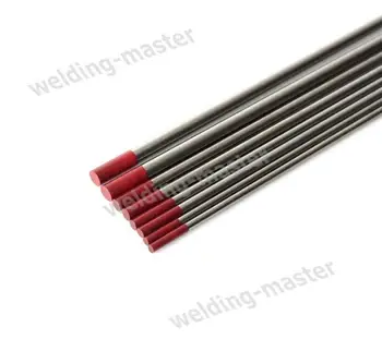 

TIG Welding Tungsten Electrode 2% Thoriated WT20 Red 1/8" x 6 (3.2mmx150mm) 100PCS