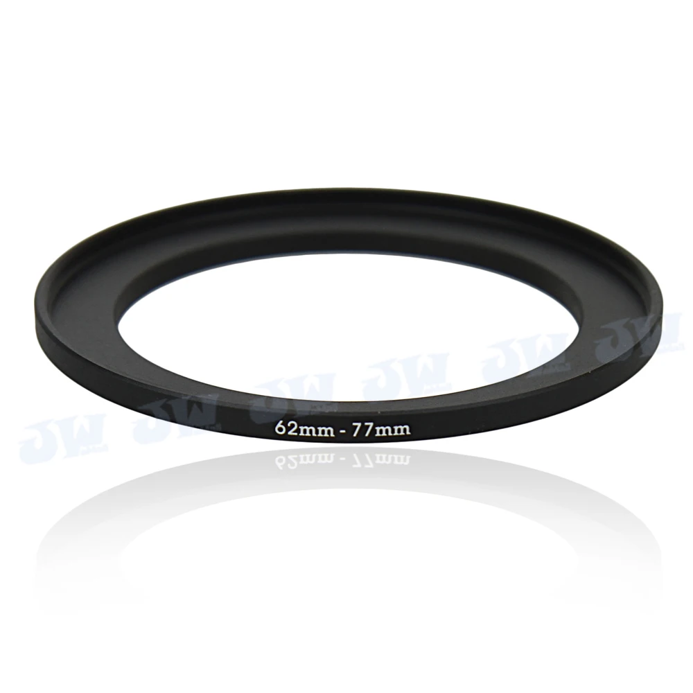 Kiwifotos 62-77mm Step-Up Metal Adapter Ring / 62mm Lens to 77mm UV CPL ND Filter Accessory