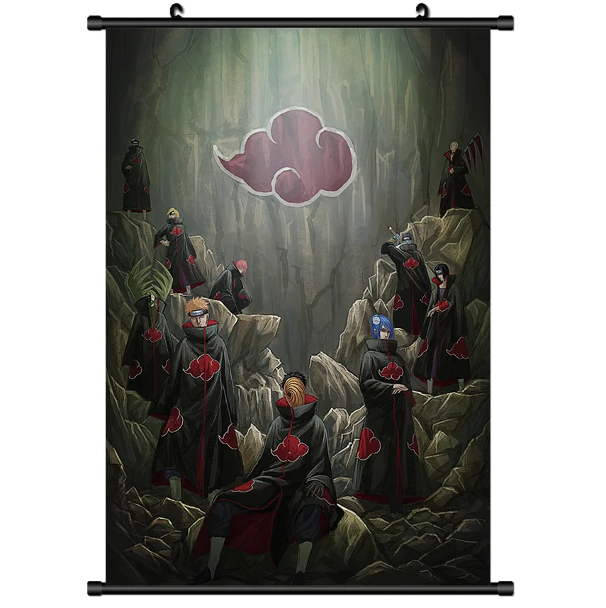 

Anime Poster Details About Naruto Akatsuki Home Decor Wall Scroll Cosplay Gift 40x60cm
