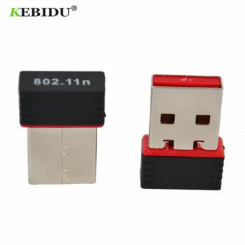 

KEBIDU Mini USB WiFi LAN Adapter 150Mbps USB 2.0 WiFi Wireless Adapter 150M Network LAN Card Mini 150Mbps 802.11 ngb Wholesales