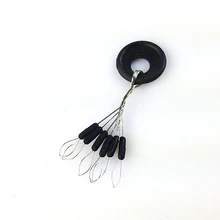 600pcs/100set Cylindrical Space Bean beans block Pin fishing tackle supplies accessories