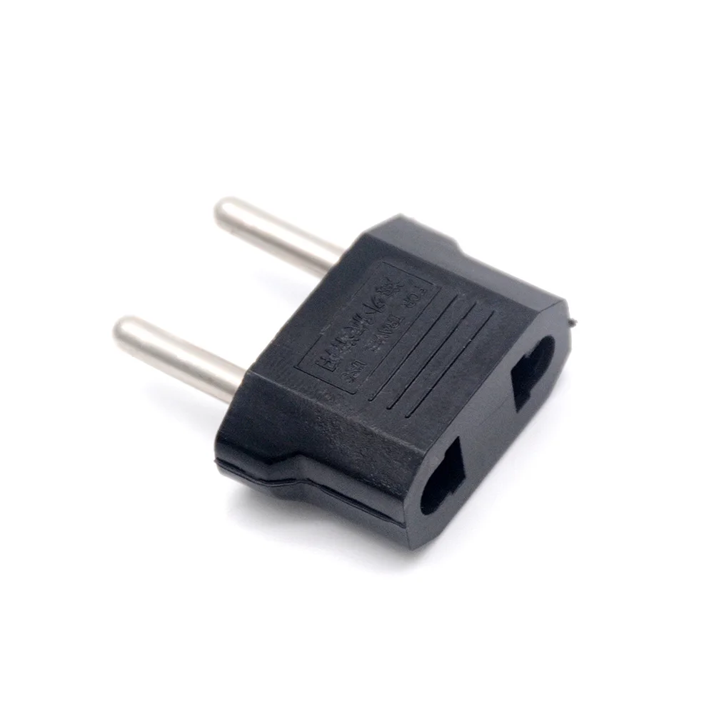 

EU Travel Plug Adapter US To EU AC Power Plug Converter Electrical Household European Adapter Round Pin Plugs Socket