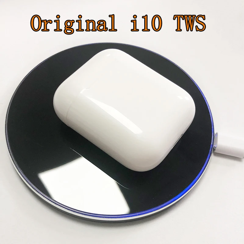 

Original i10 TWS Double Mini Wireless Bluetooth Earphone Earbuds With Charging Box Mic For Iphone Samsung Android PK i60 i30 TWS