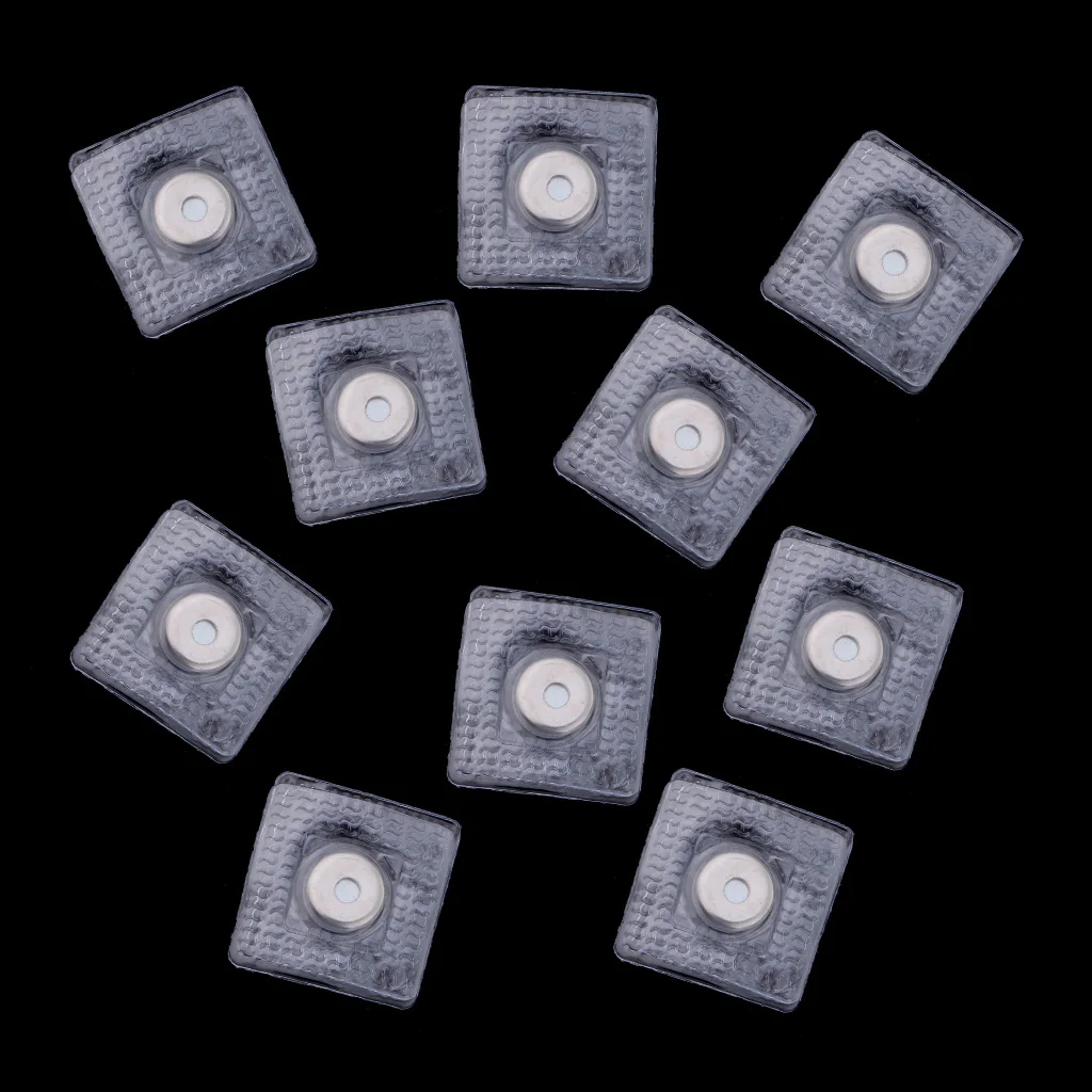 10 Sets Invisible Hidden Sew Magnetic Snaps Magnet Button Purse Bag Closure