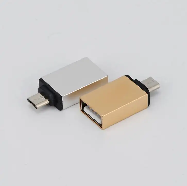 Адаптер LBSC USB2.0 OTG Micro USB папа A типа Мама AF/Micro 5pin удлинитель адаптер|Кабели передачи