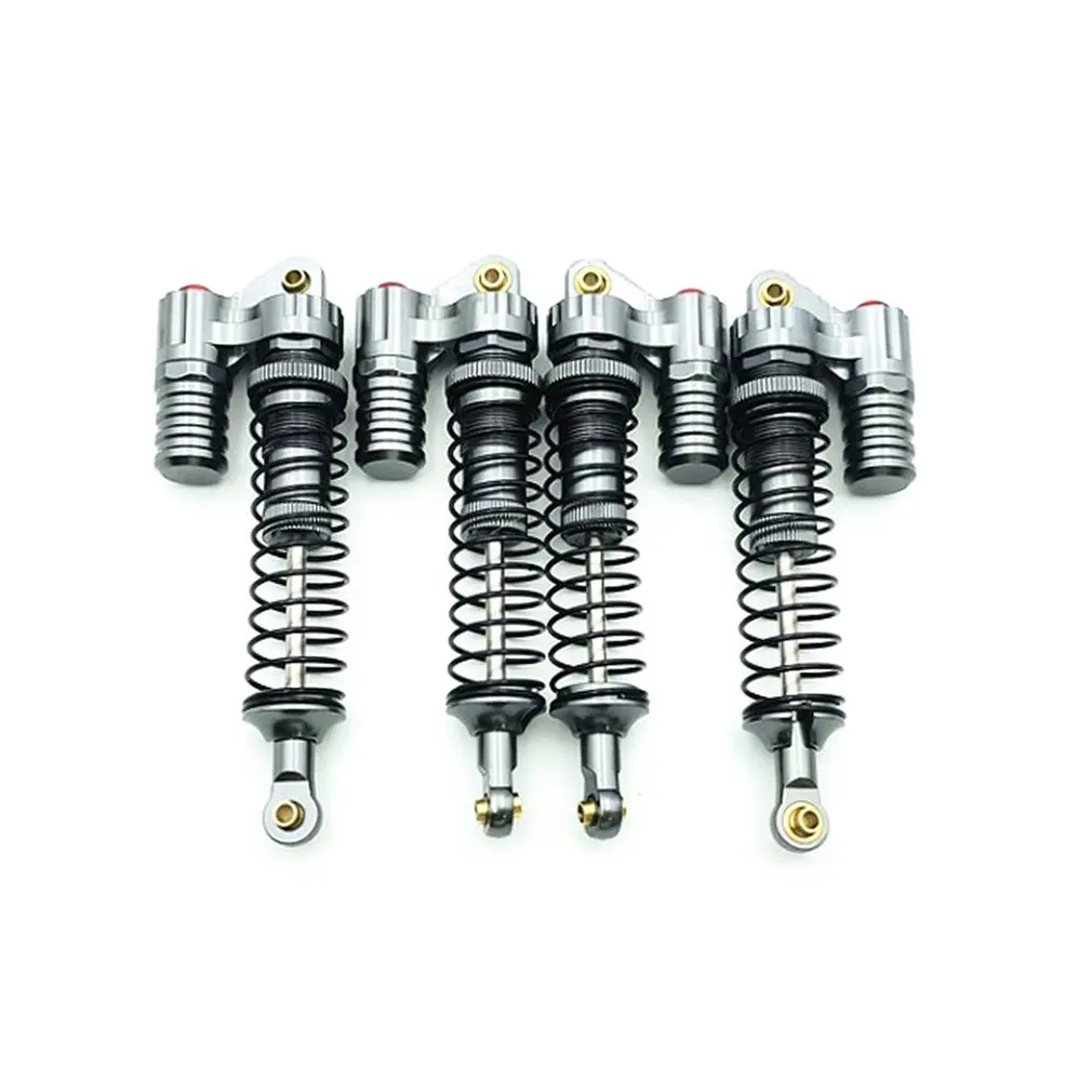 

4Pcs/Set Metal Oil Suspension Shocks Absorber 100mm for Axial SCX10 II D90 Trx-4 Rc Rock Crawler Accessory Parts
