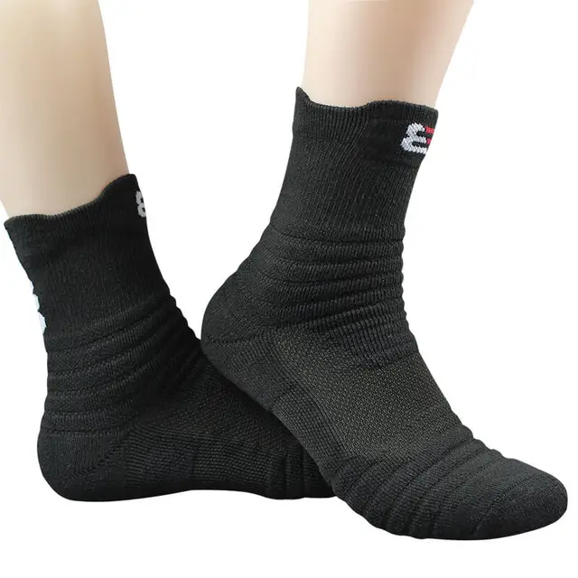 Special Offers 3 pairs Men's Sport Socks Comfortable Cotton Socks Middle Ankle Socks Sport Cycling Bowling Camping Hiking Sock 3 Colors