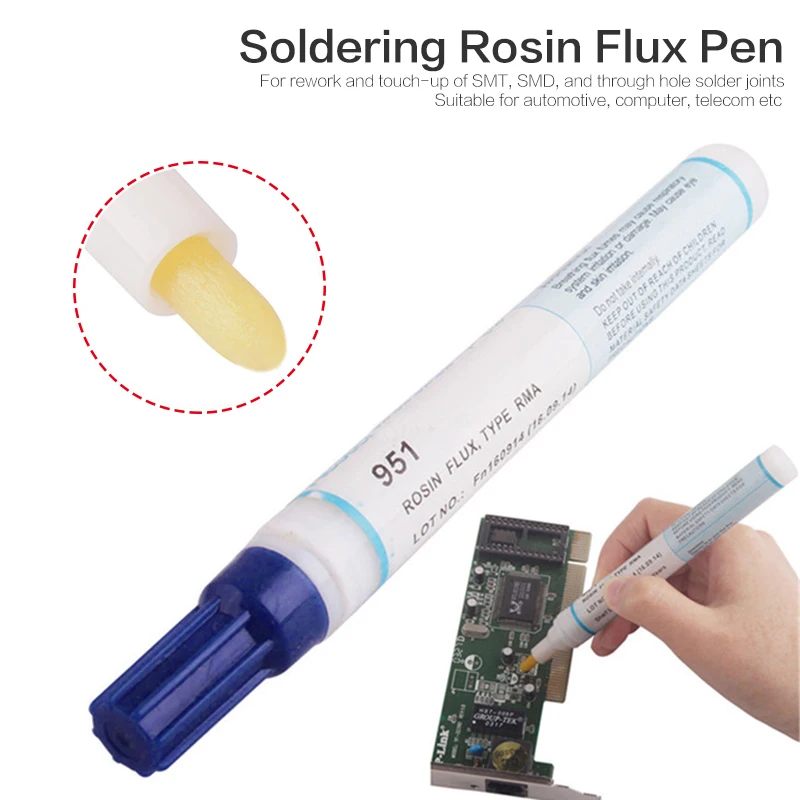 Buy 1pc 951 Soldering Rosin Flux Pen Low Solid Non