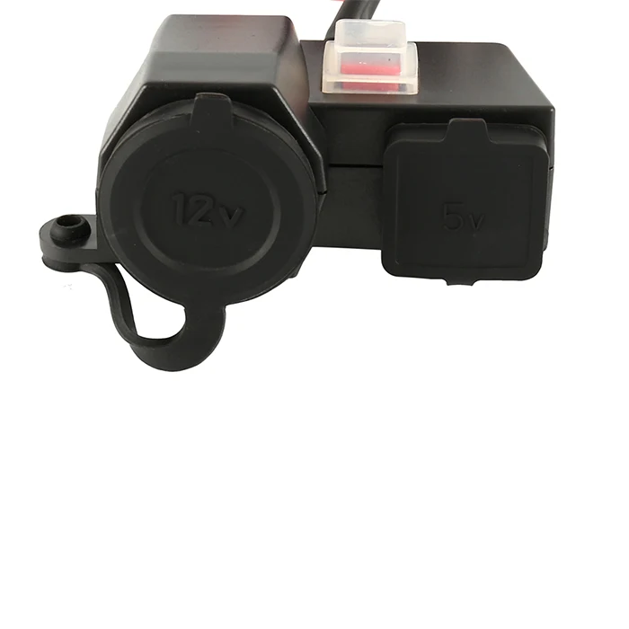 

Waterproof power socket usb for motorcycle Motorbike 12 V Cigarette Lighter 5V USB Power Port Adaptor Outlet Charger