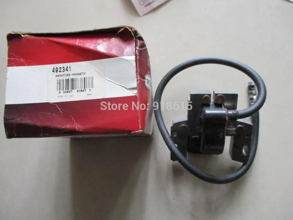 

IGNITION COIL HIGH PRESSURE PACK ARMATURE MAGNETO 492341 FOR 20HP 21HP BRIGGS AND STRATTON GASOLINE ENIGNE PARTS generator parts