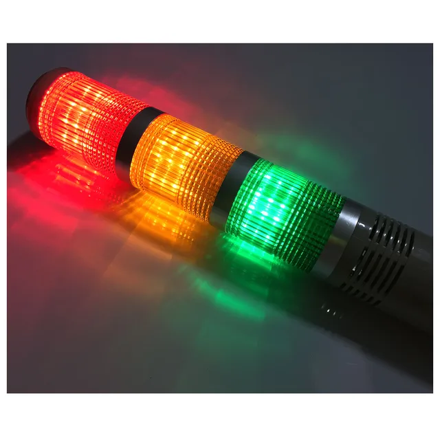 Promotion! AC/DC 24V Red Green Yellow LED Lamp Industrial Tower Signal