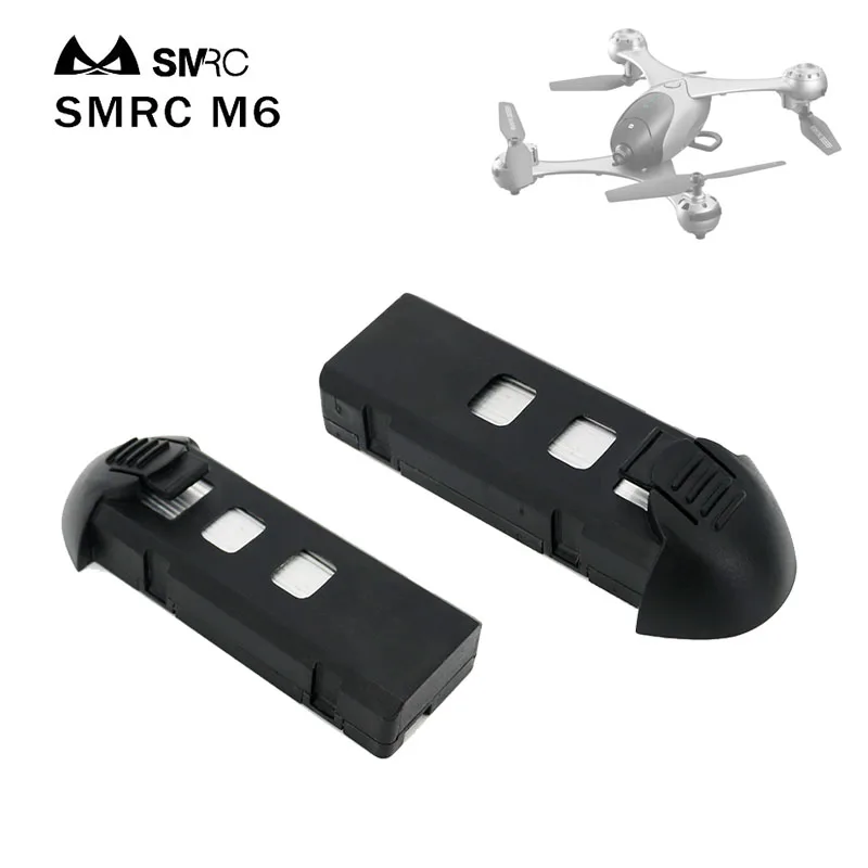

Original SMRC M6 Battery 3.7v 1000mah Lipo Battery For RC Quadcopter SMRC RC Drone Accessories Parts