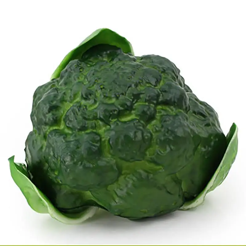 Fake Vegetable Lifelike Realistic Cauliflower