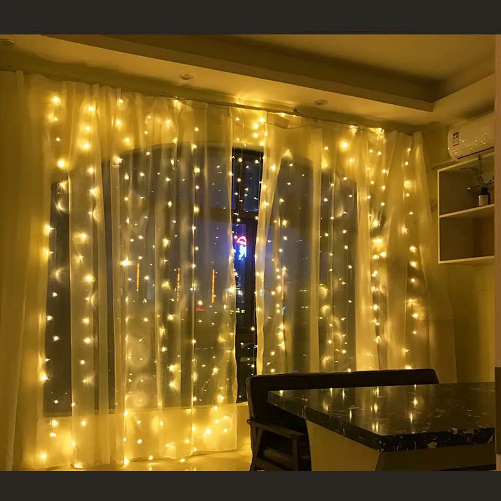 LED Curtain Luces LED Lights Decoration Fairy Lights Light String Living Home Festival For Wedding/Party/Curtain Decoration