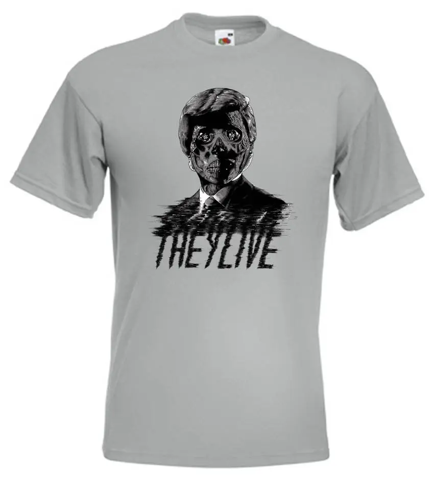 

They Live v11 T shirt zinc movie poster all sizes S-3XL Novelty Cool Tops Men Short Sleeve T-shirt Men Lastest