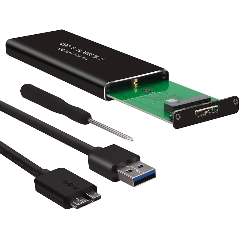 M.2 Sata Ssd к Usb 3 0 внешний считыватель конвертер адаптер корпус с Uasp поддержка Ngff 2280