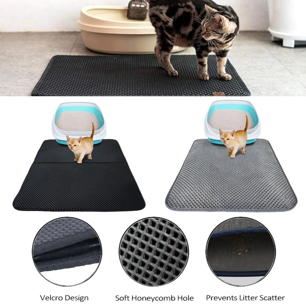 2019 new double layer cat litter mat