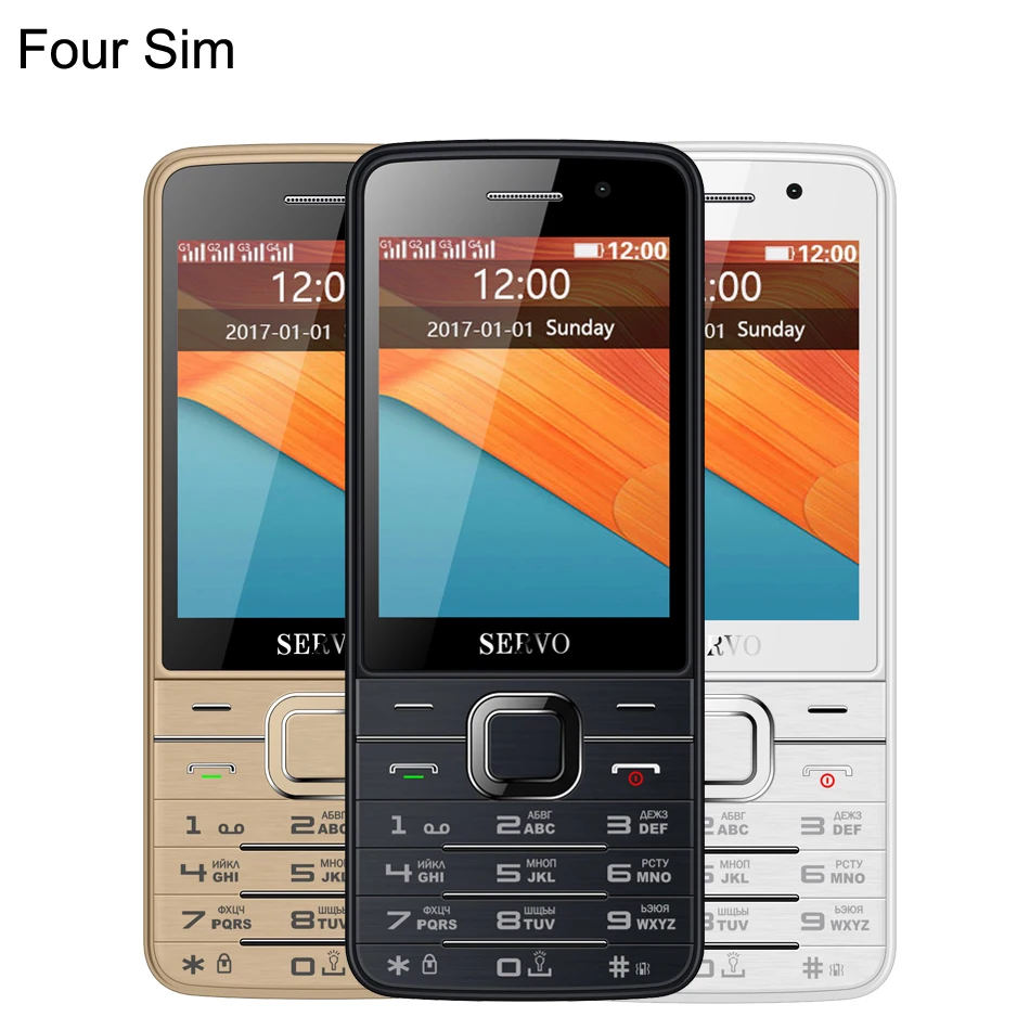 Китай V9500 9500 студенческий мобильный телефон с четырьмя Quad SIM 4 sim карты в режиме