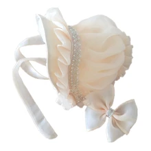 BBWOWLIN Baby Hats Girl Dress 1 Year Birthday Dress Hat Newborn Photography Props baby Hats for