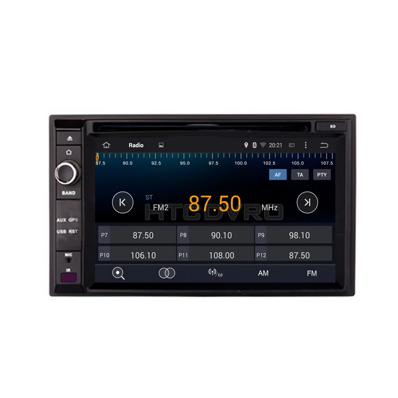 Top YMODVHT 6.2inch 170*96mm 4G Octa Core Android 9.0 7.1 Car DVD Player 2 din universal GPS Auto RDS Radio Audio Video Stereo 5
